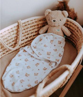 Κουβέρτα φασκιώματος Swaddle moromou 4