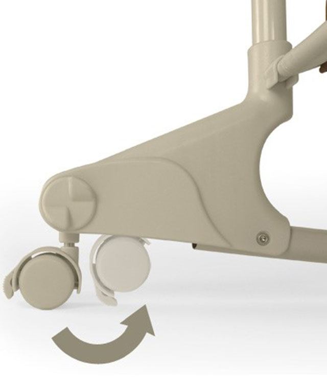 κουνιστό λίκνο μωρου με ροδες και τηλεχειριστήριο 5