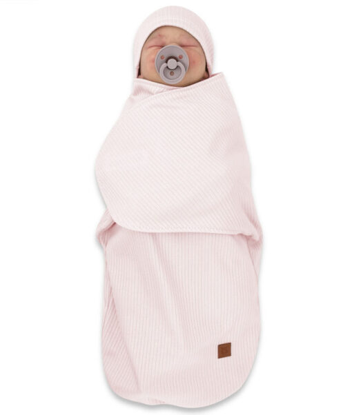 Κουβέρτα φασκιώματος Swaddle με σκουφακι 4
