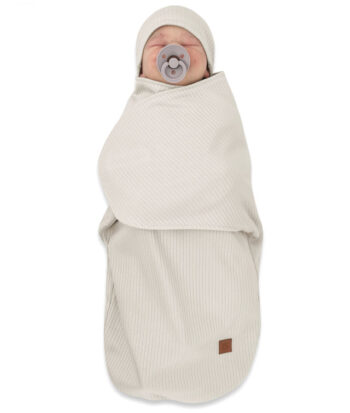 Κουβέρτα φασκιώματος Swaddle με σκουφακι 6