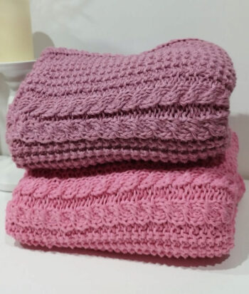 βρεφικη κουβερτα πλεκτη 16