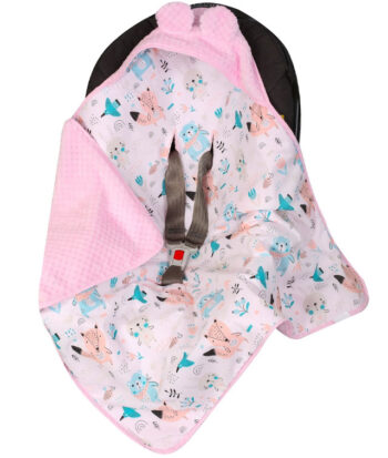 χειμωνιάτικη κουβερτα για καροτση 4