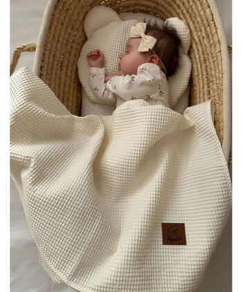 Καλοκαιρινή βαμβακαρη βρεφικη κουβέρτα πικε 5