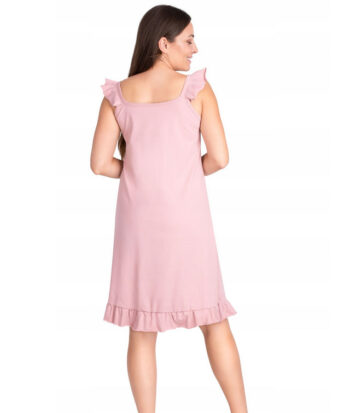 βαμβακερό νυχτικό εγκυμοσύνης και θηλασμού 8