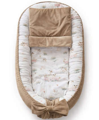 βρεφικη φωλια για υπνο με κορδελα