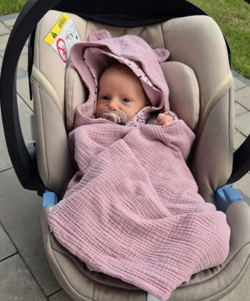 κουβερτα για καροτσι βαμβακερη 2