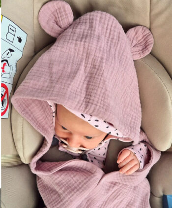 κουβερτα για καροτσι βαμβακερη