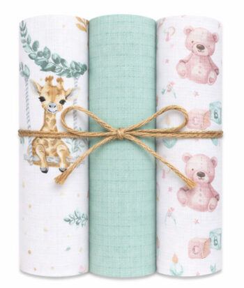 μουσελίνες βαμβακερές για μωρό 2