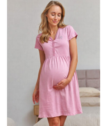 νυχτικό θηλασμού με κουμπιά